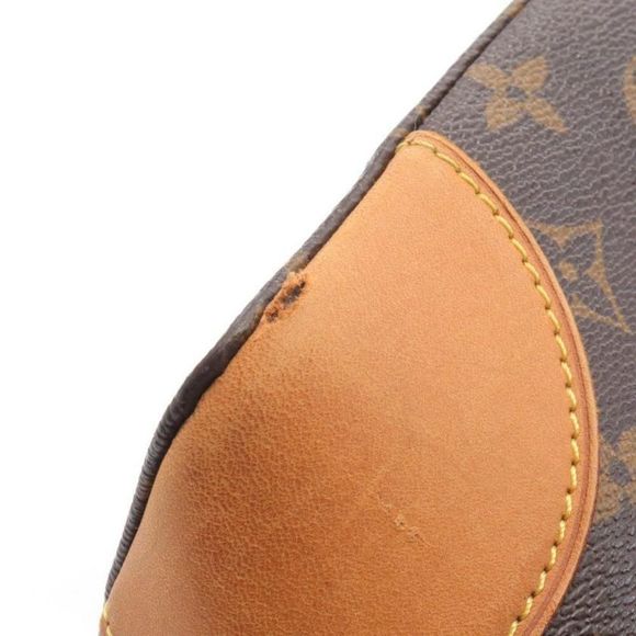 Louis Vuitton Hampstead MM Monogram Shoulder Bag Leather Brown - Picture 3 of 7